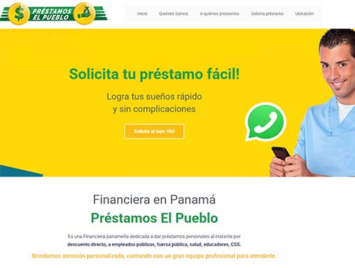 Pagina One Page Panama