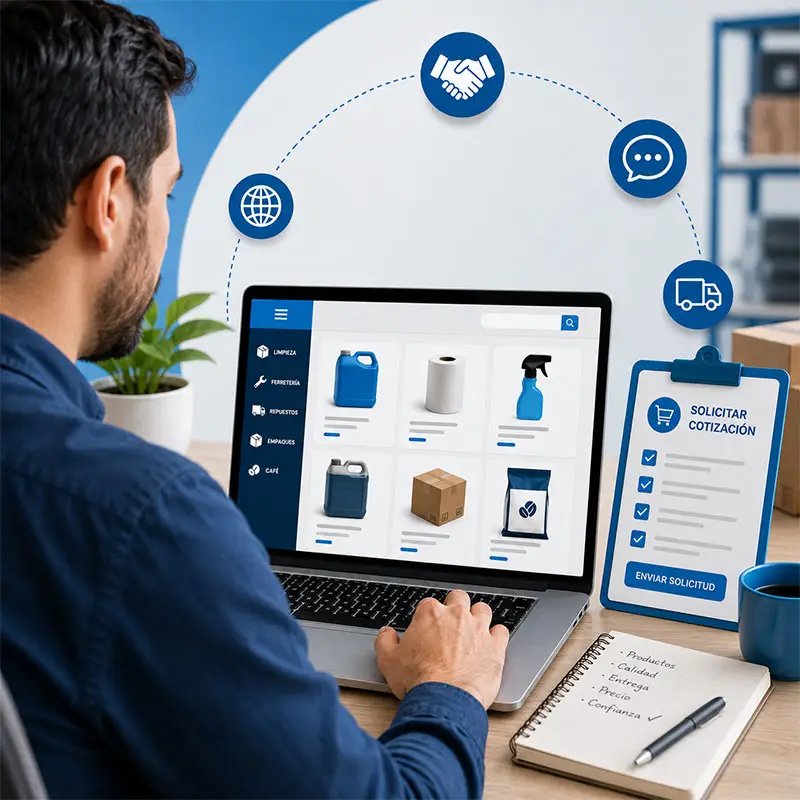 Diseño pagina web con catalogo Panama